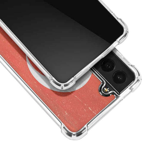 Turkish Flag Distressed Galaxy S22 Plus Clear Case